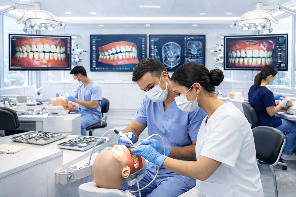 Dental assistant training practical lab work Lorton VA